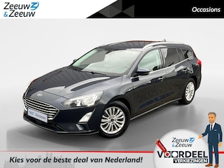 Ford Focus Wagon 1.0 EcoBoost Hybrid Titanium X Business | Adaptieve Cruise Control | Camera | El. Achterklep | Privacy Glass | LED | Keyless Entry | Climate Control