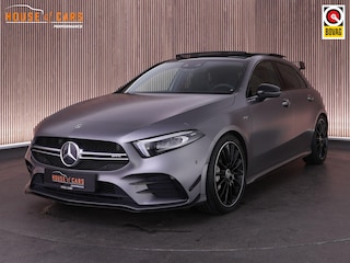 Mercedes-Benz A-klasse 35AMG 306pk 4MATIC Edition 1 |dealer onderhouden|Aero pack|panoramadak|Burmester|schaalstoelen|memory|360 camera|HUD|blind spot|adaptive cruise control|