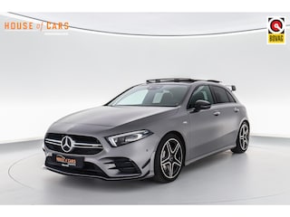 Mercedes-Benz A-klasse 35AMG 306pk 4MATIC Edition 1 |dealer onderhouden|Aero pack|panoramadak|Burmester|schaalstoelen|memory|360 camera|HUD|blind spot|adaptive cruise control|