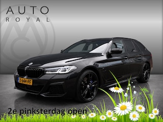 BMW 5-serie Touring 530e xDrive Business Edition Plus LASER KOPLAMPEN | HEAD-UP DISPLAY | PANORAMADAK | M-SPORT INTERIEUR | 360 CAMERA | WEGKLAPBARE TREKHAAK | DODEHOEK DETECTIE | ELEKTRISCHE STOELEN | STOEL/STUUR VERWARMING | FABRIEKSGARANTIE TOT 2027 | NEDERLANDSE AUTO