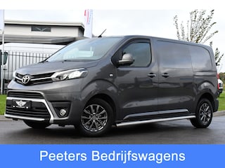Toyota Proace 2.0 D-4D Professional Full Options, Camera, Cruise, 2 x Schuifdeur, Clima, Keyless, Multimedia, Trekhaak, Sensoren, 150pk, Uniek!