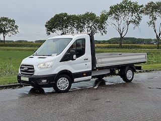 Ford Transit 350 2.0 TDCI L3 Open Laadbak Airco Euro6 131 PK Oh-Historie 1e Eigenaar!
