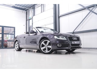 Audi A5 Cabriolet 1.8 TFSI Pro Line S | NAP NL auto | Amethist Grey | Leder | youngtimer | LED | Zeer mooi |