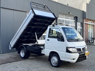 Piaggio Porter 1.3 Kipper CNG en Benzine met Radio 2-persoons Openlaadbak Werkverlichting Kieper Stadsauto Pick-up