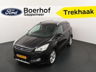 Ford Kuga 1.6 EcoBoost 150 pk Titanium Plus | Trekhaak | Xenon | Half leer | Navi | Voorruitverw. | Dode hoek sens. |