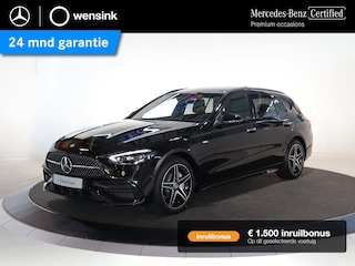 Mercedes-Benz C-klasse 300e Business Solution AMG | Panoramaschuifdak | Comfort plus | DIGITAL light | Night | 360 camera | Trekhaak