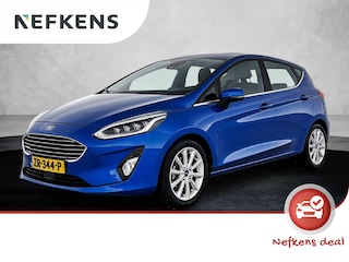Ford Fiesta 100pk Titanium | 1ste eigenaar | Achtetrijcamera | LED lampen | Apple CarPlay/Android | Climate Control | 5 deurs | AUTOMAAT |