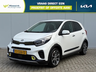 Kia Picanto 1.2 CCVT 84pk 5-zits X-Line | Cruise Control | Carplay | Navigatie | Keyless | Camera | Stoel & Stuurverwarming | Leder |