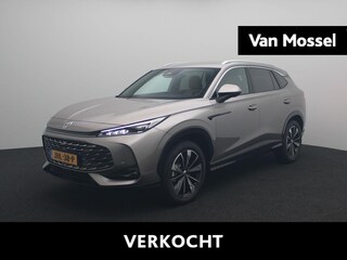 MG HS Hybrid + 1.5 Luxury Aut. | Bruin Interieur | Stoel + Stuurverwarming | Led Koplampen | 360 Camera | Apple CarPlay | Navi |