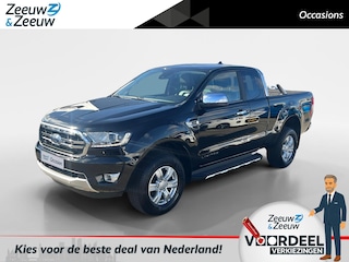 Ford Ranger 2.0 EcoBlue Limited Super Cab 170 pk handgeschakeld | Navigatie | Trekhaak | Parkeersensoren achter | Lederen bekleding | All-Weather banden | 3.500 kg. aanhangwagengewicht
