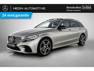 Mercedes-Benz C 180 Estate Automaat Business Solution AMG | Advantage Pakket | Nightpakket | Panoramadak | LED | Stoelverwarming | Parkeerassistent met camera