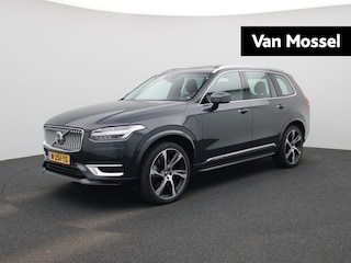 Volvo XC90 2.0 T8 Recharge AWD Inscription Exclusive | Automaat | Luchtvering | Adaptieve Cruise Stop&Go | Navigatie | Head-up Display | 360° Camera | Panoramadak | Nappa Leder | Massage Stoelen | Stoelventilatie | Keyless Entry | Apple CarPlay | Premium Audio | 4-Zone Climate | Dodehoek Detectie | Kruisend Verkeer Detectie | Uitwijkassistent | LED Koplampen | Parkeersensoren | Elektrische Achterklep | Sfeerverlichting | Lichtmetalen Velgen | WiFi Voorbereiding |