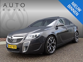 Opel Insignia 2.8 T OPC 4x4 AUTOMAAT | CAMERA | SCHUIF KANTEL DAK | STOELVERWARMING | STOELKOELING | BI-XENON | NAVIGATIE | LEDER INTERIEUR | LED | DODEHOEK DETECTIE | BOSE-SOUND