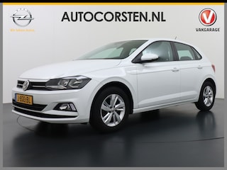 Volkswagen Polo 1.0T 96PK 5drs Adaptive Cruise Apple Carplay Android App-Connect Airco-Climatic Navi Comfortline Isofix Voicecommand DAB Front assist Lmv Executive-Pack 1e Eigenaar Origineel Nederlandse Auto EURO6