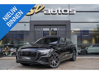 Audi Q8 55 TFSI 340pk S-line Panoramadak RS-stoelen Luchtvering 4-Wielsturing Bang&Olufsen Trekhaak Matrix led NLauto