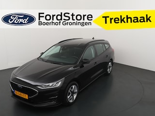 Ford Focus Wagon EcoBoost Connected | Trekhaak | LED | Navi | Cruise | Parkeersens. V+A | 4 seiz. banden