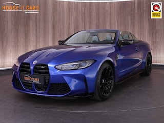 BMW 4-serie xDrive Competition Cabrio 510pk |dealer onderhouden|M-sport|M-sport stoelen|Laser LED|memory|360 camera|nekverwarming|sportuitlaat|HUD|blind spot|stoelventilatie + verwarming|