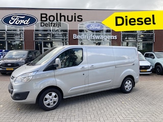 Ford Transit Custom 290 2.0 TDCI L2H1 130 pk Limited | Dealer Onderhouden | Dubbele Schuifdeur | Trekhaak |
