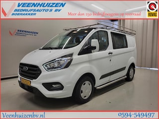 Ford Transit Custom 2.0TDCI Dubbele Cabine Euro 6!
