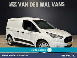 Ford Transit Connect 1.5 EcoBlue 101pk L1H1 Euro6 Airco | 3-Zits | Trekhaak | Stoelverwarming | Verwarmde voorruit Parkeersensoren, Bijrijdersbank