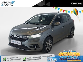 Dacia Sandero 1.0 TCe 90 Expression *Navigatie*Parkeersensoren*Airco*Cruise Control*Carplay*Zeer nette auto!