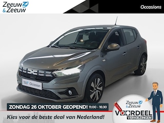 Dacia Sandero 1.0 TCe 90 Expression *Navigatie*Parkeersensoren*Airco*Cruise Control*Carplay*Zeer nette auto!