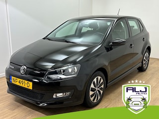 Volkswagen Polo Occasion 1.0 BlueMotion Edition | Zwart | Tweedehands Volkswagen Polo | Airco | Cruisecontrol | Sportieve velgen
