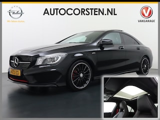 Mercedes-Benz CLA 250 AMG AUT-7 211pk Night-Pack Sport Leer Pano-dak Navi Pro Airco Thermatik Camera Cruise Control Ambition Amg Exklusiv-Pack Stoelverwarming Bi-Xenon Pdc Led Lmv 18" AMG Line - Styling Zeer Compleet! € 53.000 nieuw