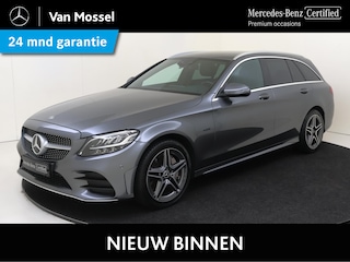 Mercedes-Benz C-klasse Estate 300 e Business Solution AMG / Parkeercamera / Artico Leder / Privacy Glass / Stoelverwarming