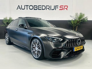 Mercedes-Benz C-klasse AMG 63 S E Performance Panoramadak! Sfeerverlichting! Burmester! Vol opties!