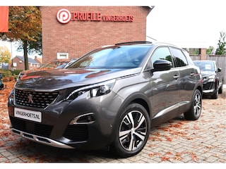 Peugeot 3008 * GT-Line * 130 Pk. Benzine * Open Schuifdak * 1/2 Lederen Interieur * Dodehoekbewaking * Navigatie * Climate & Cruise Control * L.M. Velgen * Keyless Entry & Start Button * Elektisch bed. Achterklap * Vingerhoets; Vierde Generatie, Eersteklas Service. AL meer dan 100 jaar een begrip in de Brabantse Kempen.