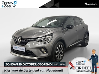 Renault Captur 1.6 E-Tech full hybrid 145 techno AUTOMAAT AIRCO CRUISE CONTROLE TREKHAAK APPLE CARPLAY ANDROID AUTO CAMERA PARKEERSENSOREN ZEER MOOIE AUTO MET HOGE INSTAP