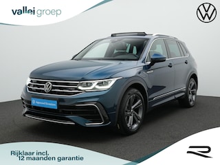 Volkswagen Tiguan 1.4 TSI eHybrid R-Line Business+ | Panoramadak | IQ Light | Trekhaak | Lederen bekleding ‘Vienna’ | Rondomzicht camera | Park Assist | Side Assist | 19 inch