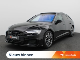 Audi A6 Avant 55 TFSI e quattro S edition Competition 367PK Trekhaak, Panoramadak, Adaptive Cruise Control, HD Matrix Led, Adaptief onderstel, Verw. stoelen voor + achter, Verw. voorruit, Head-up display, Elek. achterklep, Keyless, Audi Sound, Area View, Servorsluiting