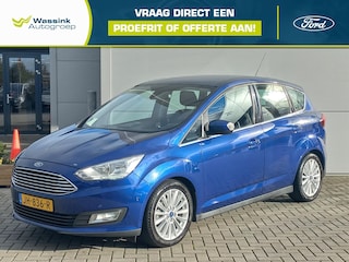 Ford C-MAX 1.0T 125pk Titanium | Climate control | Navigatie | 17" Lm velgen | Parkingpack | Voorruitverwarming | 1e eigenaar
