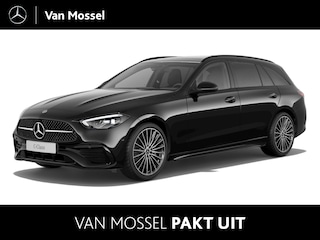 Mercedes-Benz C-klasse Estate 180 Star Edition AMG Line LIMITED / Stoelverwarming / Achteruitrijcamera / Panorama-schuifdak / Memory-Stoelen / Night-Pakket / Sfeerverlichting /