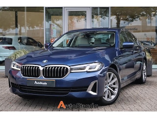 BMW 5-serie (g30) 530e High Executive 292pk | Navi | Camera | LED | Stoelverwarming | Sfeer | Virtual | Cruise | Climate | Memory