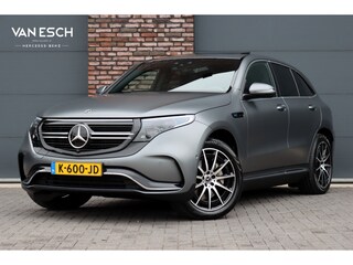 Mercedes-Benz EQC 400 4MATIC AMG Line Premium+ 80 kWh | Distronic+ | Schuifdak | Memory | Burmester | Trekhaak | Multibeam LED | Leder | Surround Camera | Keyless Go |