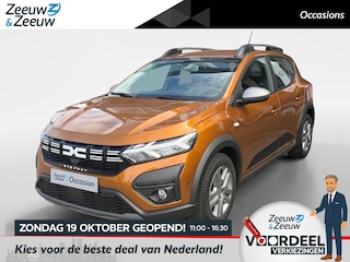Dacia Sandero 1.0 TCe 90 Expression AUTOMAAT NAVI CAMERA CRUISE CONTROLE APPLE CARPLAY ANDROID AUTO HOGE INSTAP PAS 15000KM METEEN RIJDEN