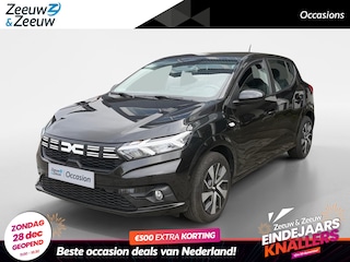 Dacia Sandero 1.0 TCe 90 Expression AIRCO NAVIGATIE APPLE CARPLAY/ANDROID AUTO CRUISE CONTROL PARKEERSENSOREN ACHTER NETTE AUTO DEALER ONDERHOUDEN
