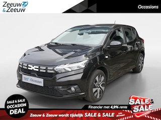 Dacia Sandero 1.0 TCe 90 Expression AIRCO NAVIGATIE APPLE CARPLAY/ANDROID AUTO CRUISE CONTROL PARKEERSENSOREN ACHTER NETTE AUTO DEALER ONDERHOUDEN
