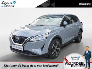 Nissan Qashqai 1.3 MHEV Xtronic Tekna AIRCO NAVIGATIE APPLE CARPLAY/ANDROID AUTO ADAPTIVE CRUISE CONTROL ELEKTRISCHE ACHTERKLEP 360GRADEN CAMERA LM VELGEN DEALER ONDERHOUDEN NETTE AUTO