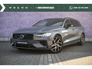 Volvo V60 T6 Recharge AWD R-Design | Trekhaak | Adaptive cruise control | Navigatie | Harman/Kardon | Stoel- Stuur-verw | BLIS | 360 camera | Actieve LED koplampen | Gelamineerde zijruiten | Apple Carplay / Android Auto |