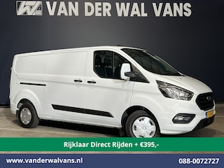 Ford Transit Custom 2.0 TDCI L2H1 Euro6 * Rijklaar Direct Rijden * Airco | Navigatie | Camera | LED | Cruisecontrol | Android Auto Parkeersensoren, Verwarmde voorruit, Stoelverwarming, Bijrijdersbank, 2800kg trekvermogen