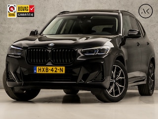 BMW X3 xDrive20d High Executive M Sport 191Pk Automaat (PANORAMADAK, M STUUR, LASER LED, APPLE CARPLAY, HARMAN/KARDON, STOELVERWARMING VOOR/ACHTER, LEDER, ELEK ACHTERKLEP, NIEUWSTAAT)
