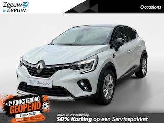Renault Captur 1.6 E-Tech Hybrid 145 Intens AIRCO APPLE CARPLAY/ANDROID AUTO CRUISE CONTROL ACHTERUIT RIJ CAMERA PARKEERSENSOREN VOOR/ACHTER LM VELGEN ZEER MOOIE AUTO