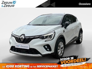 Renault Captur 1.6 E-Tech Hybrid 145 Intens AIRCO APPLE CARPLAY/ANDROID AUTO CRUISE CONTROL ACHTERUIT RIJ CAMERA PARKEERSENSOREN VOOR/ACHTER LM VELGEN ZEER MOOIE AUTO