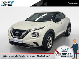 Nissan Juke 1.0 DIG-T N-Connecta AIRCO NAVIGATIE APPLE CARPLAY/ANDROID AUTO ACHTERUITRIJ CAMERA PARKEERSENSOREN CRUISE CONTROL LM VELGEN ZEER NETTE AUTO
