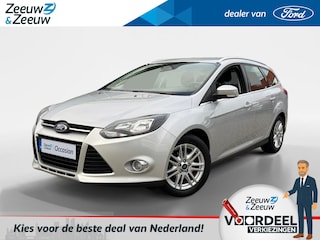 Ford Focus Wagon 1.0 EcoBoost Titanium |verwarmde voorruit| regensensor| Lichtsensor| Trekhaak| 12 maanden Bovag garantie|