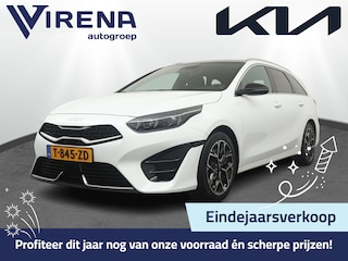 Kia Ceed Sportswagon 1.5 T-GDi GT-Line - Automatische achterklep - Keyless entry - Stoel/Stuur verwarming - Schuif/kantel dak - Achteruitrij camera - Apple Carplay/Android Auto - Fabrieksgarantie t/m 13-10-2030
